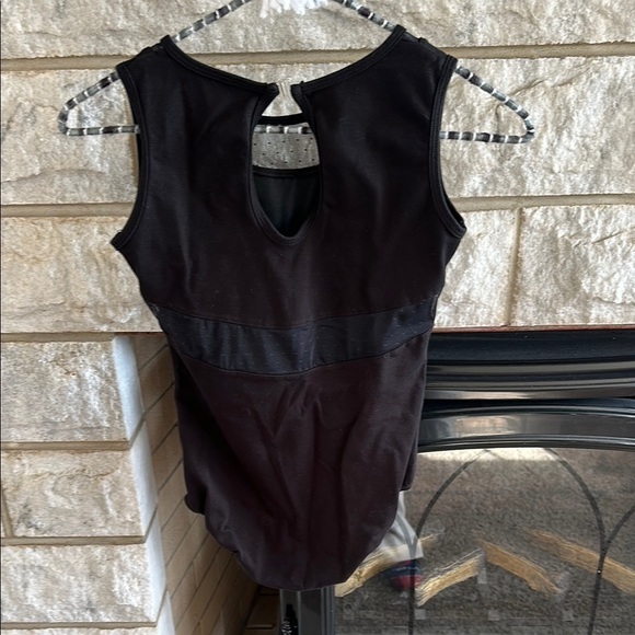 Black Mesh Neckline Sleeveless Bodysuit Girls 3XL - Picture 4 of 6